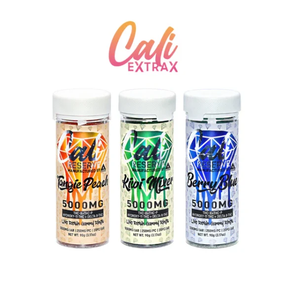 Cali Reserve Live Resin Gummies 5000mg 20ct